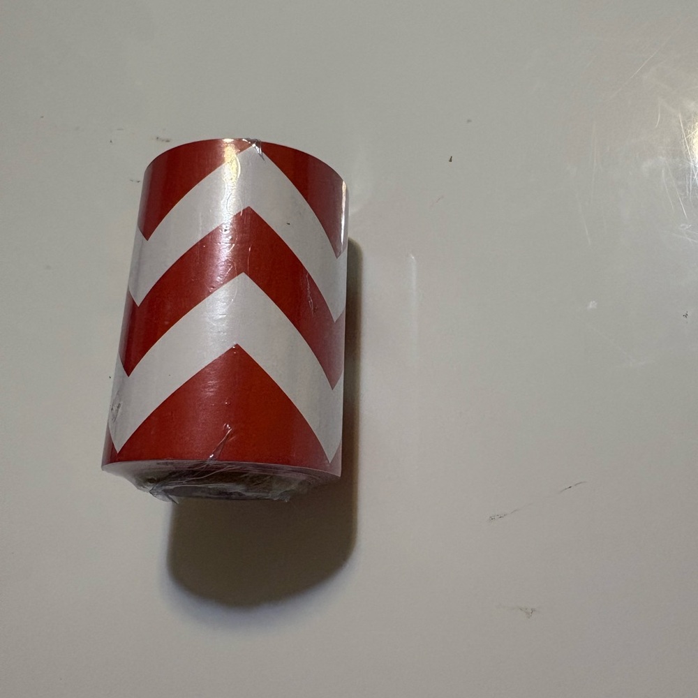 Red and White bulletin boarder
